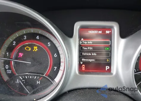 2016 Dodge Journey Sxt z USA, uszkodzony, nr VIN 3C4PDCBG0GT206107